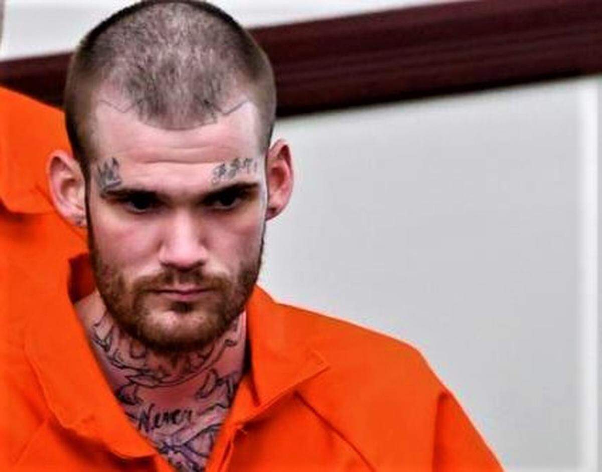 Ricky Dubose in court in Putnam County soon after he was captured in June 2017.