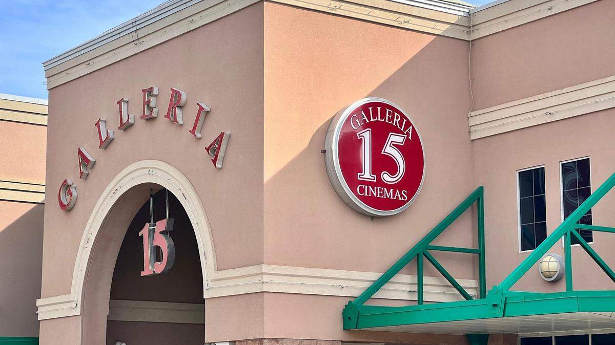 GTC Galleria Mall Cinemas was evacuated Saturday night due to a water main break in one of its auditoriums.