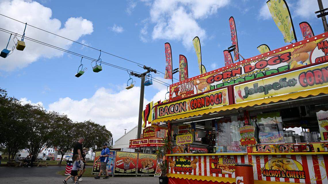 We went to the Georgia National Fair with $25 each. Here’s what we ate