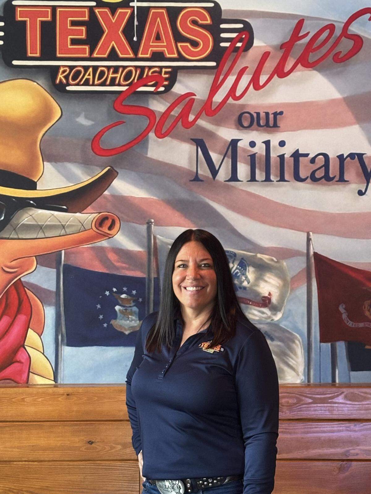 Amie Coleman, managing partner for the new Texas Roadhouse, opening soon in Warner Robins