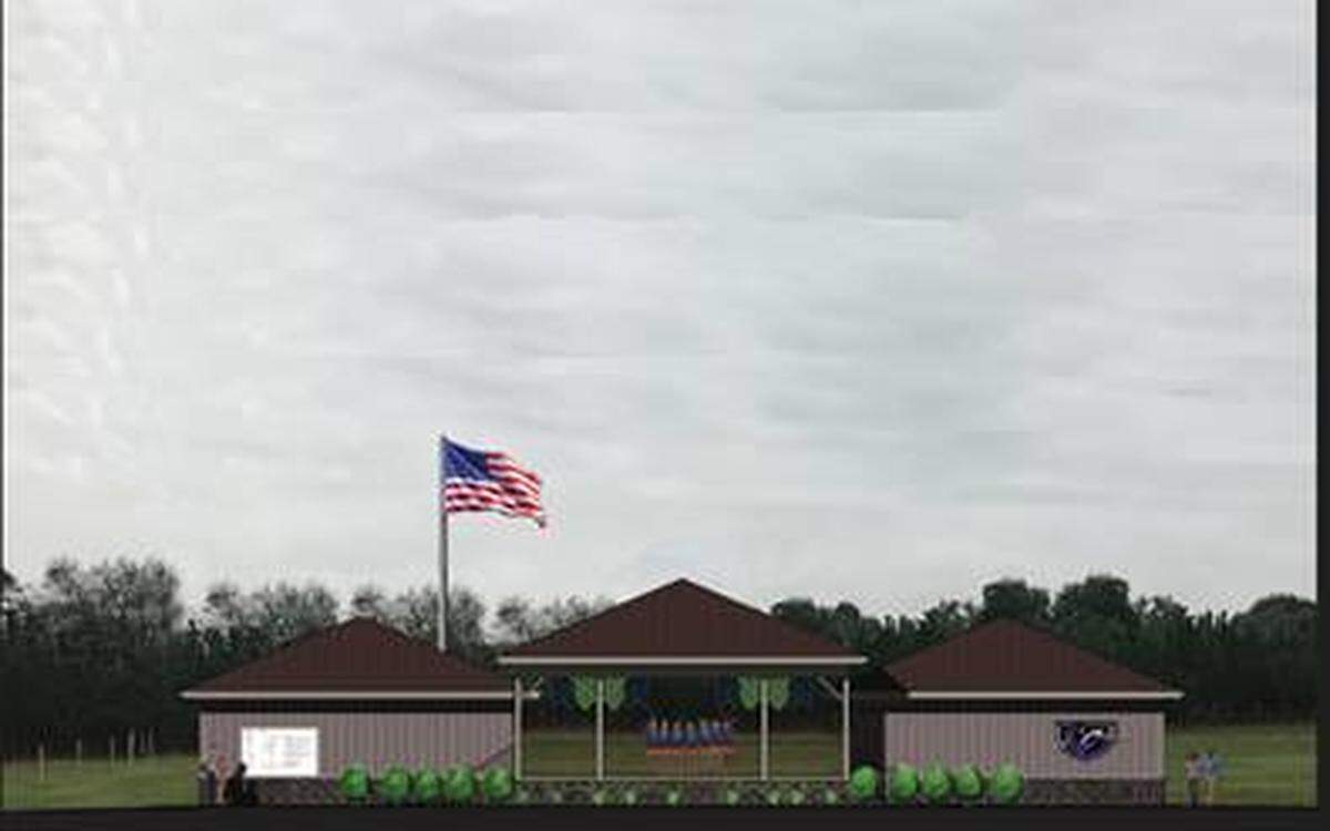 A rendering of the new building for Middle Georgia State’s cross country course, which could bring in $1 million of tourism money when built.