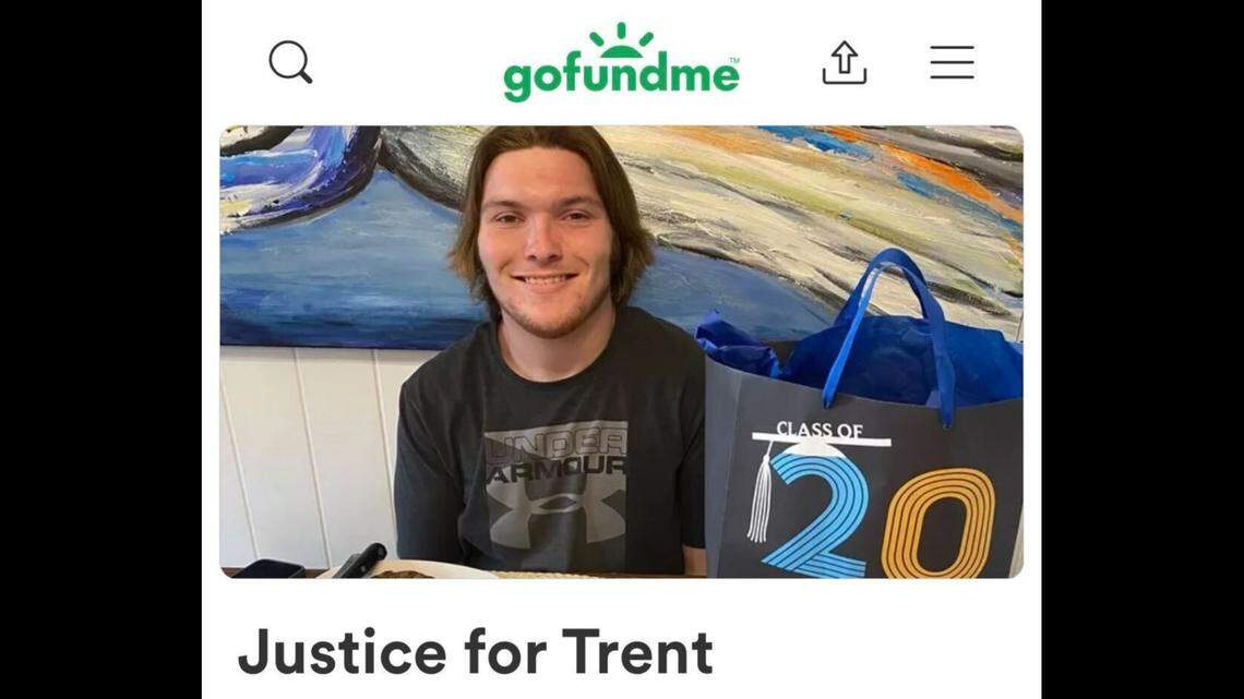 Trenton Lehrkamp, 19, was hospitalized after becoming intoxicated