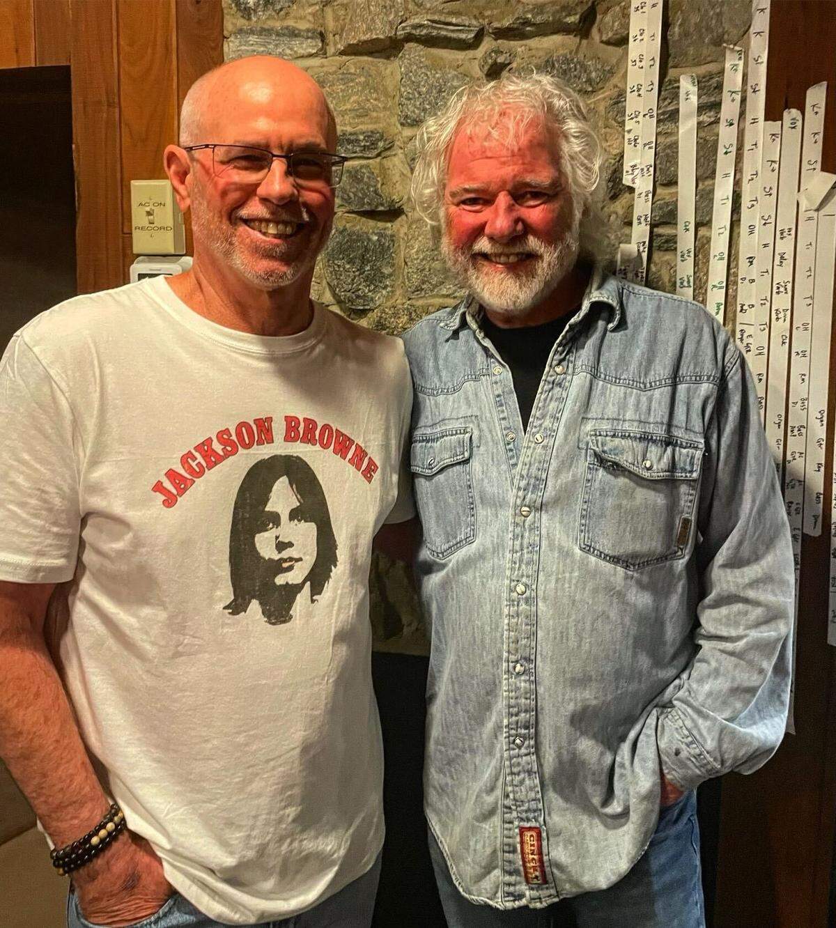 John Lynksey (left) and Chuck Leavell played key roles in making sure Bill Connell’s book about the Allman Joys, the band he played in along with Duane and Gregg Allman in the mid-1960s, got written and published.