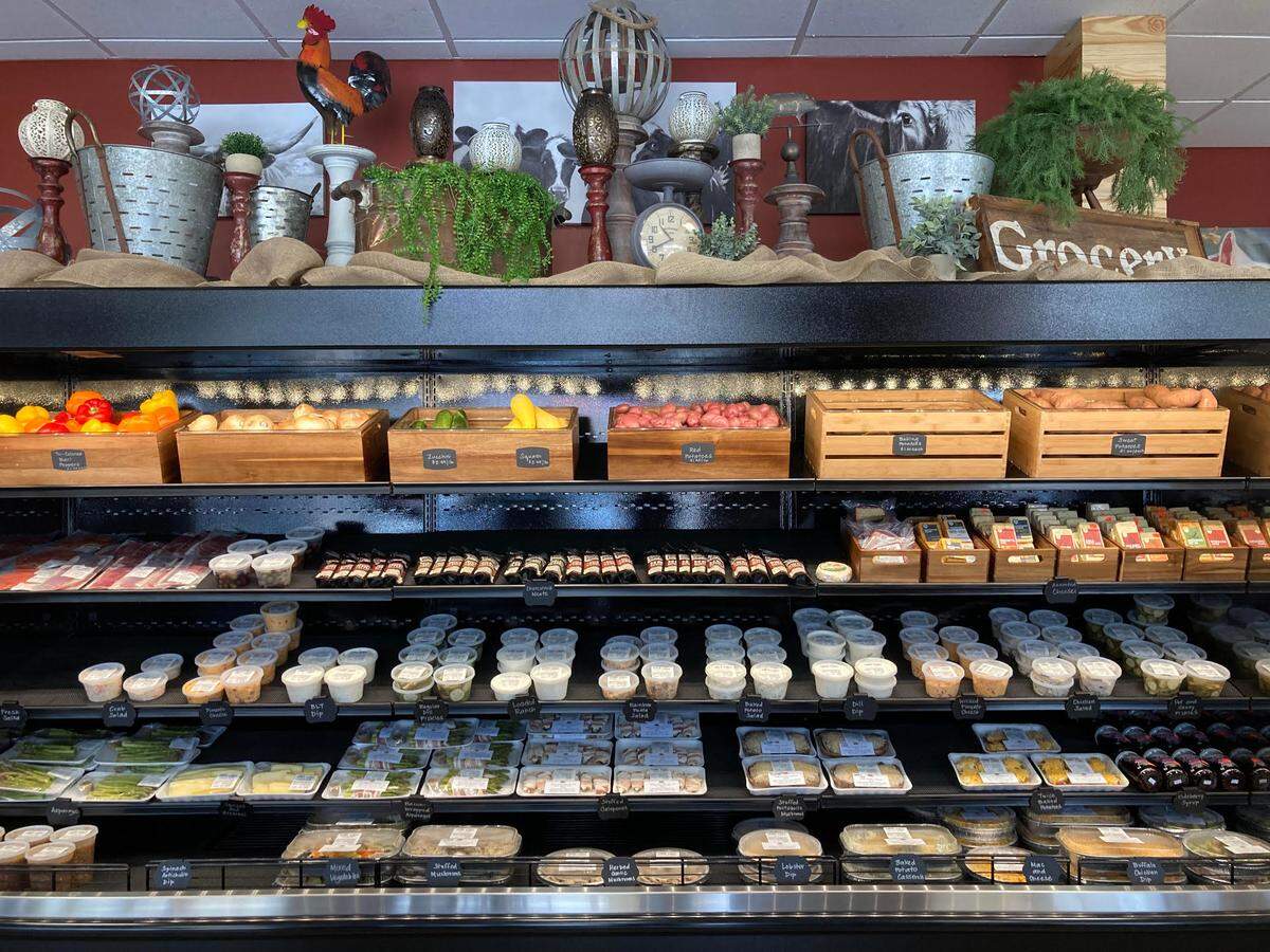 Fresh veggies, ready-for-the-grill sides, dips and charcuterie meats and cheeses at this new speciality market in Macon.