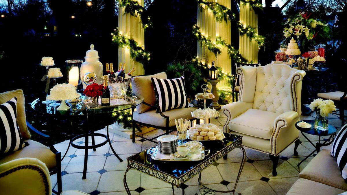 Throw a New Year's Eve party filled with attractive, delicious things.