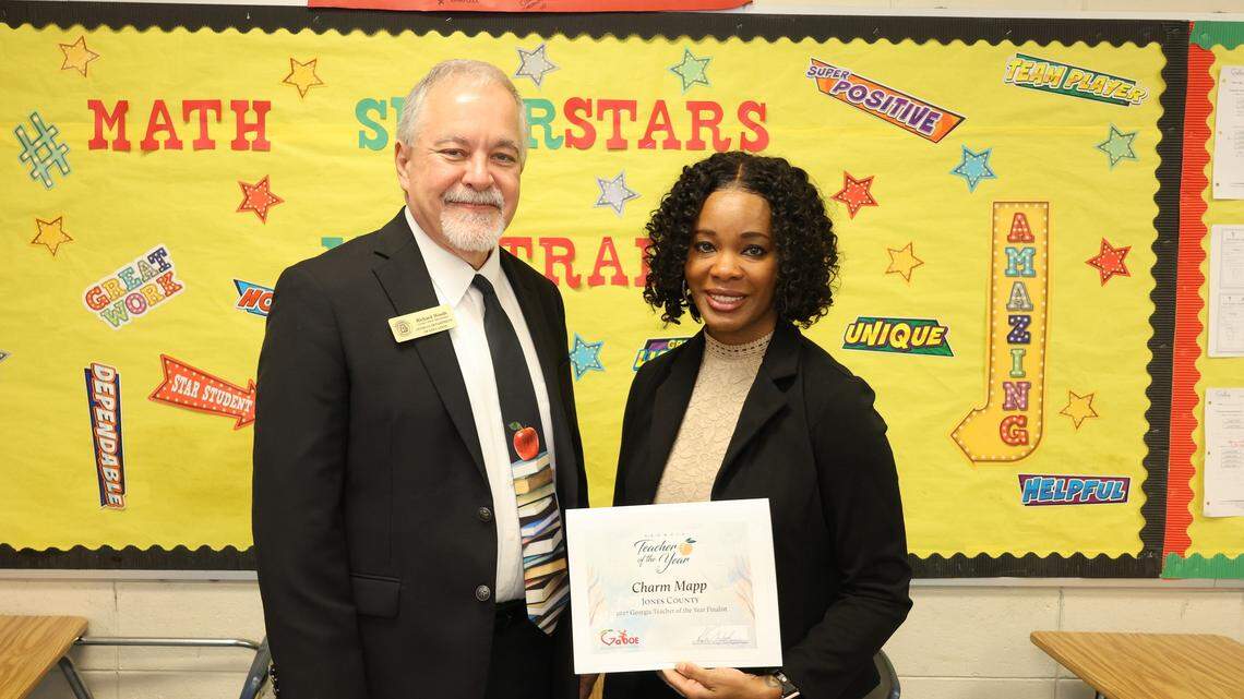 Jones Co. teacher with ‘fierce commitment’ named GA Teacher of the Year finalist
