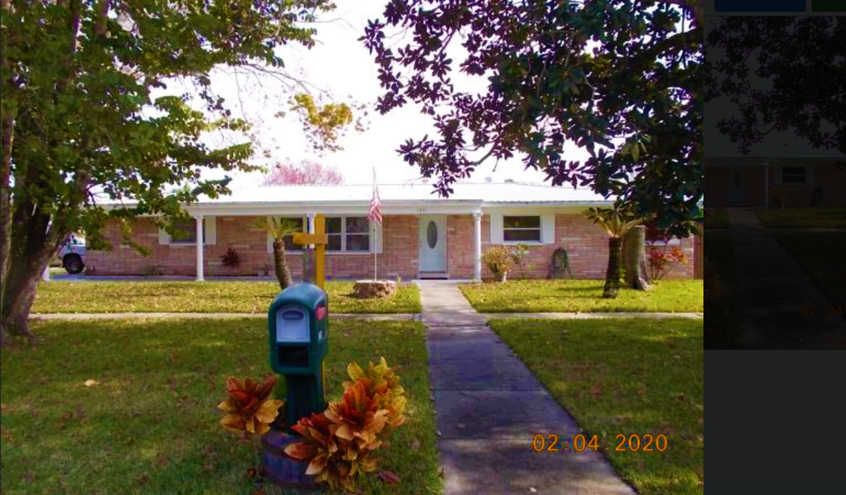 The house on Greenwood Street in Titusville, Florida, that Steven Lewis Finfrock had just put up for sale the week of his death.