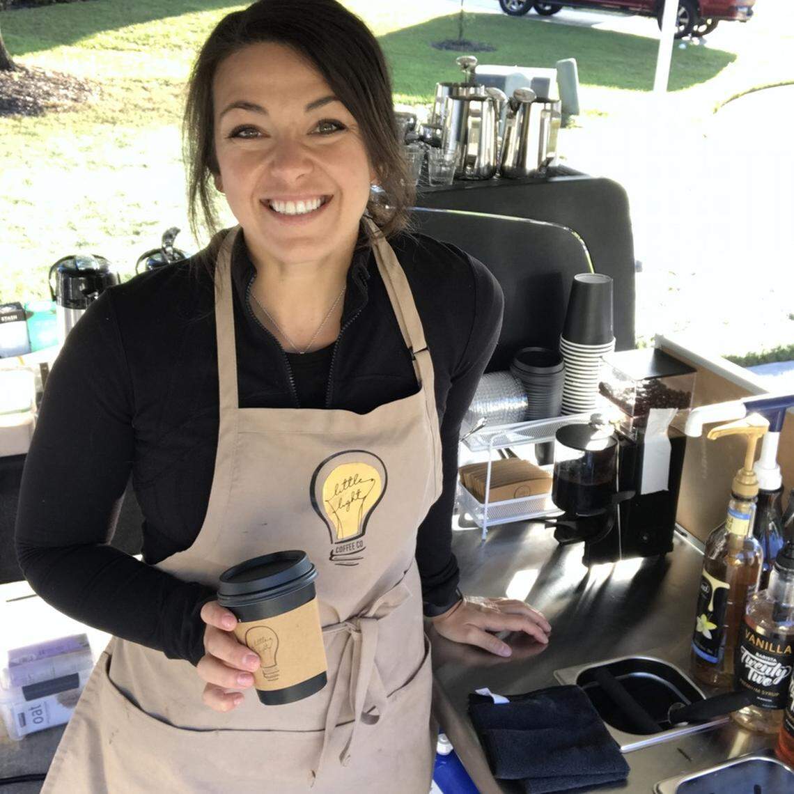 Sophia Gargicevich-Almeida, owner of Little Light Coffee Co., a mobile espresso bar, is opening a storefront soon in Warner Robins.