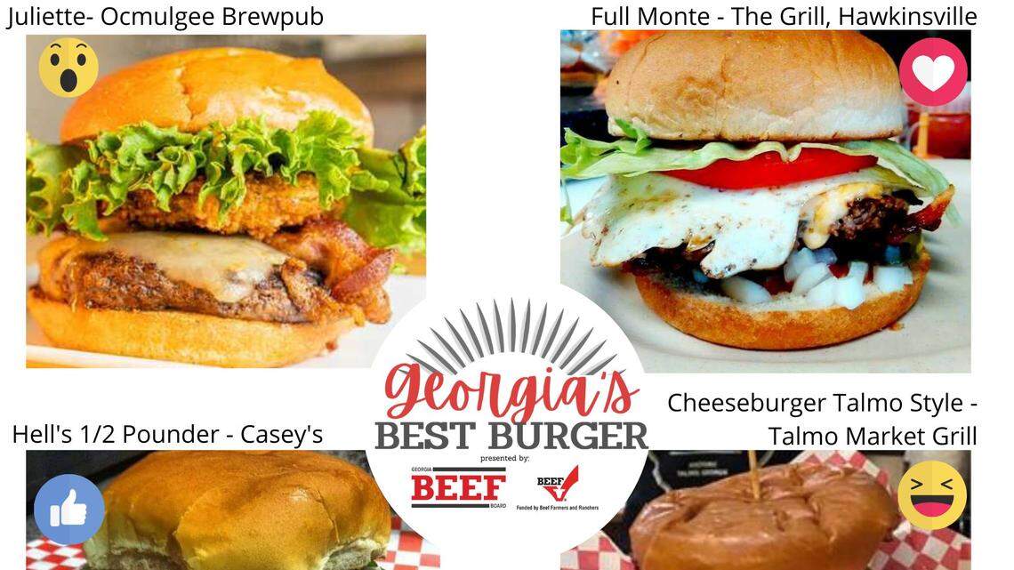 Featuring a fried egg and pimento cheese, this Middle GA burger named best in state
