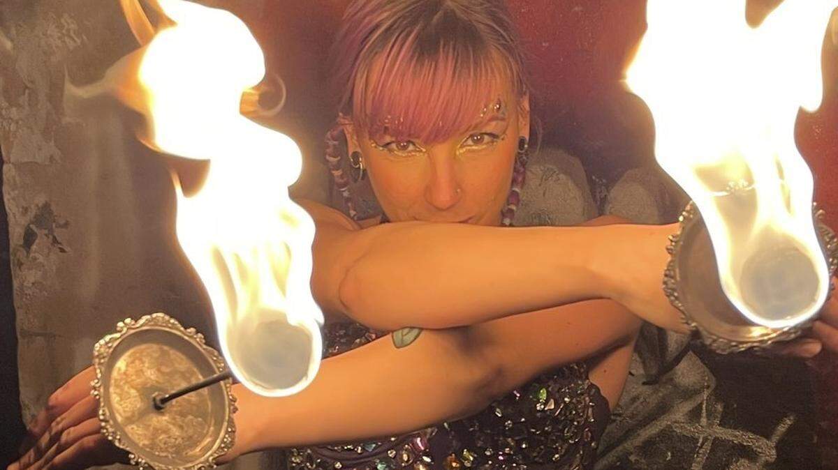 Pyro Priestess is expected to take the stage at 11 a.m. at a new Warner Robins event Sept. 7.