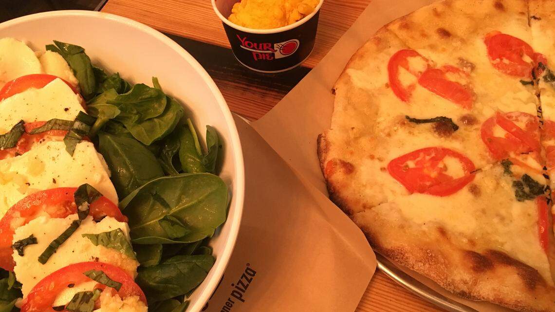 Start with their tasty dough, and then add your special touch with pizza ingredients