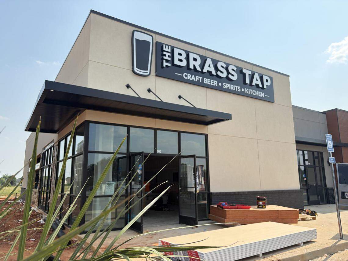 The Brass Tap is getting closer to opening at the new Shops at Aria off Russell Parkway in Warner Robins.