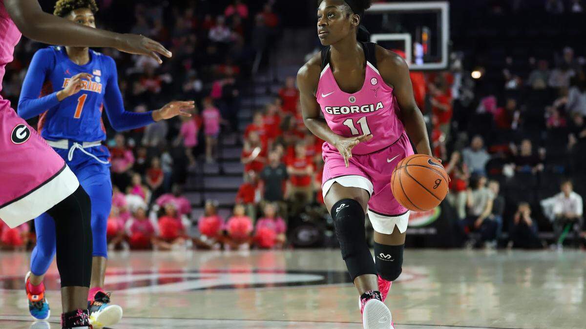 Lady Bulldogs’ Caldwell looks to her feet for strength after months of doubt, struggle