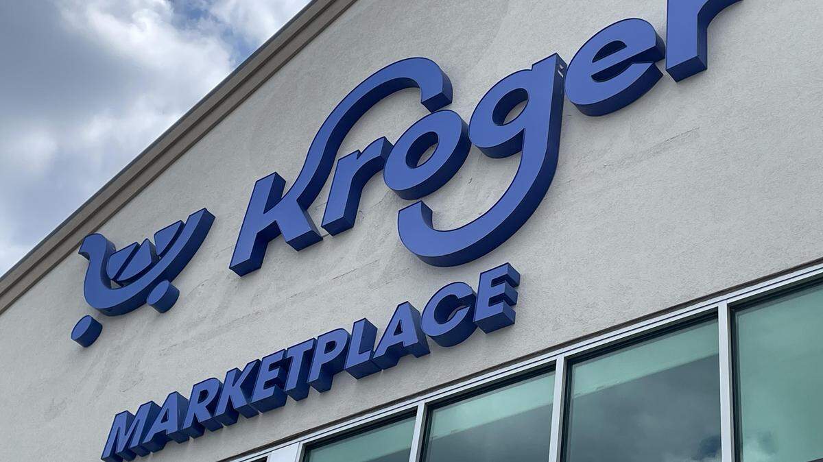 A Kroger Marketplace sign at 774 Ga. 96 in Bonaire. A new Kroger Marketplace and commercial shopping center are proposed for Perry at the corner of Perry Parkway and Houston Lake Road in an area that is rapidly developing.