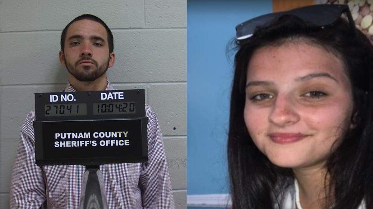 Caleb Peter Green, left, wanted for interference with custody for allegedly leaving Eatonton with Gracie Lynn-Madison McCumbers, right.