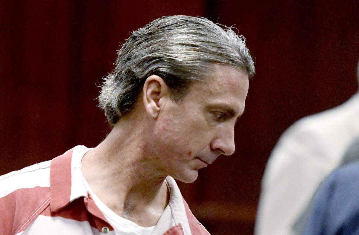 Marcus Lillard at a court hearing in June 2019 in Baldwin County Superior Court. Lillard had been jailed the month prior in the May 12, 2019, death of Marianne Shockley.