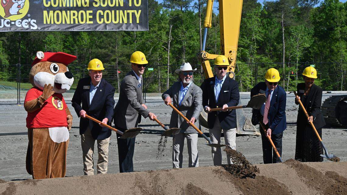 Monroe County Buc-ee’s, fourth in Georgia, breaks ground. What we know.