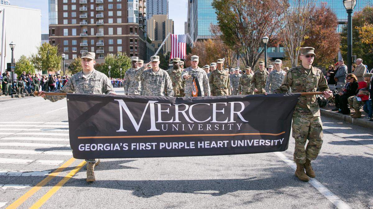Mercer University ranked No. 1 as a Military Friendly School for the 2024-2025 award year.