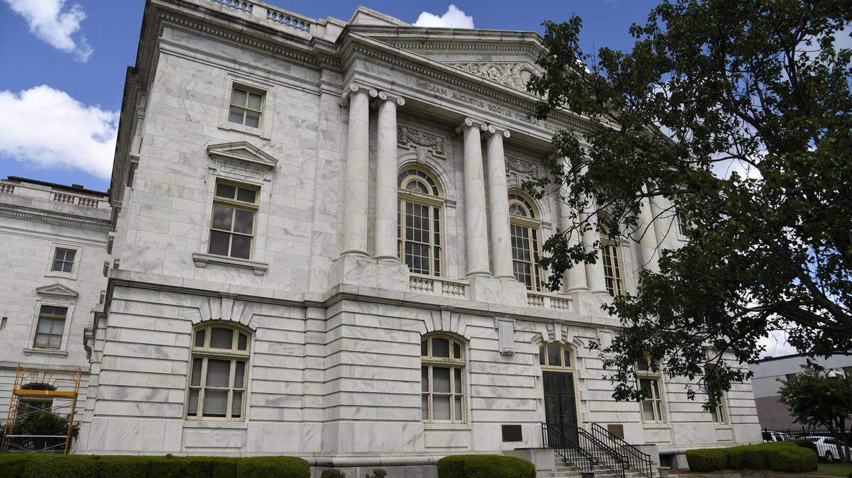 Federal Court building in Macon.