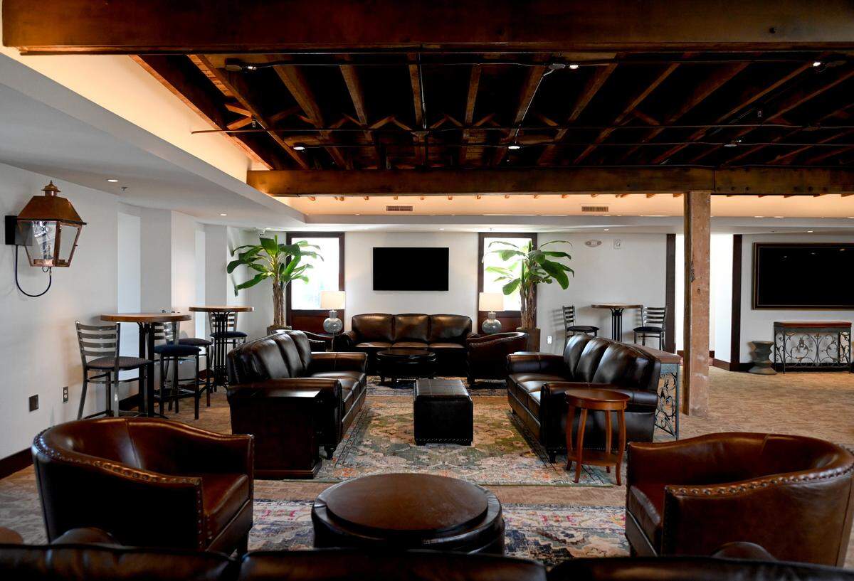 Event space on the second floor at ‘Orleans on Carroll Street at 807 Carroll St. in downtown Perry.