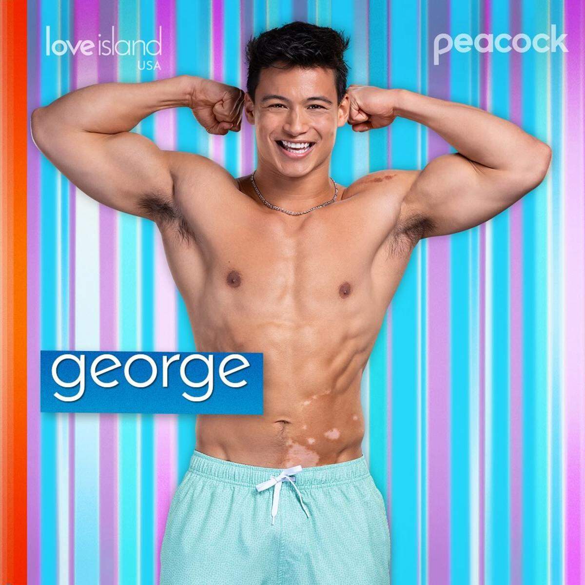 George Vining from Macon, Georgia is on Love Island USA.