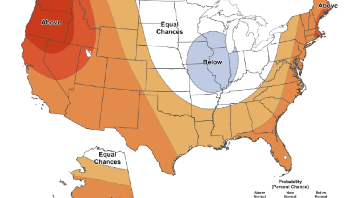 Here’s the August weather outlook.