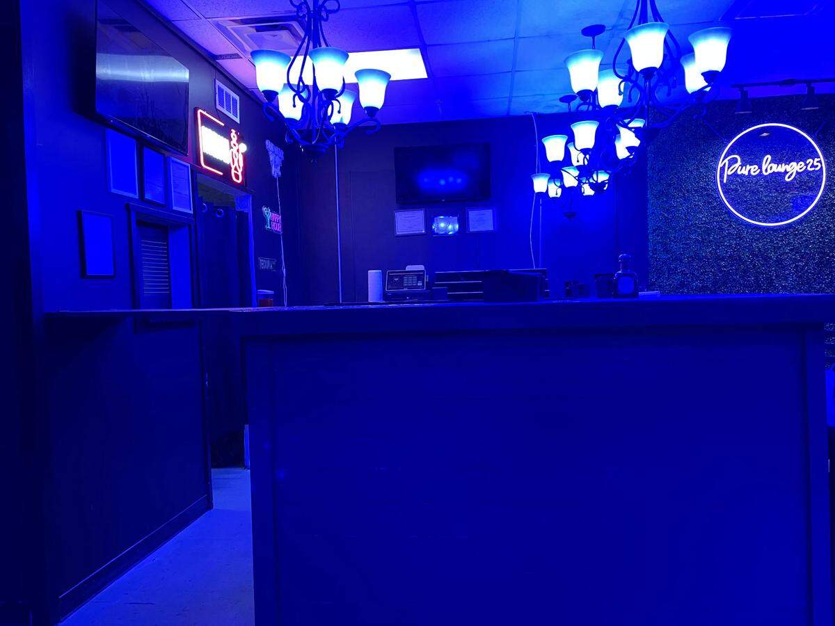 Bar at Pure Lounge 25 at 115 Margie Drive, Suite A, in Warner Robins.