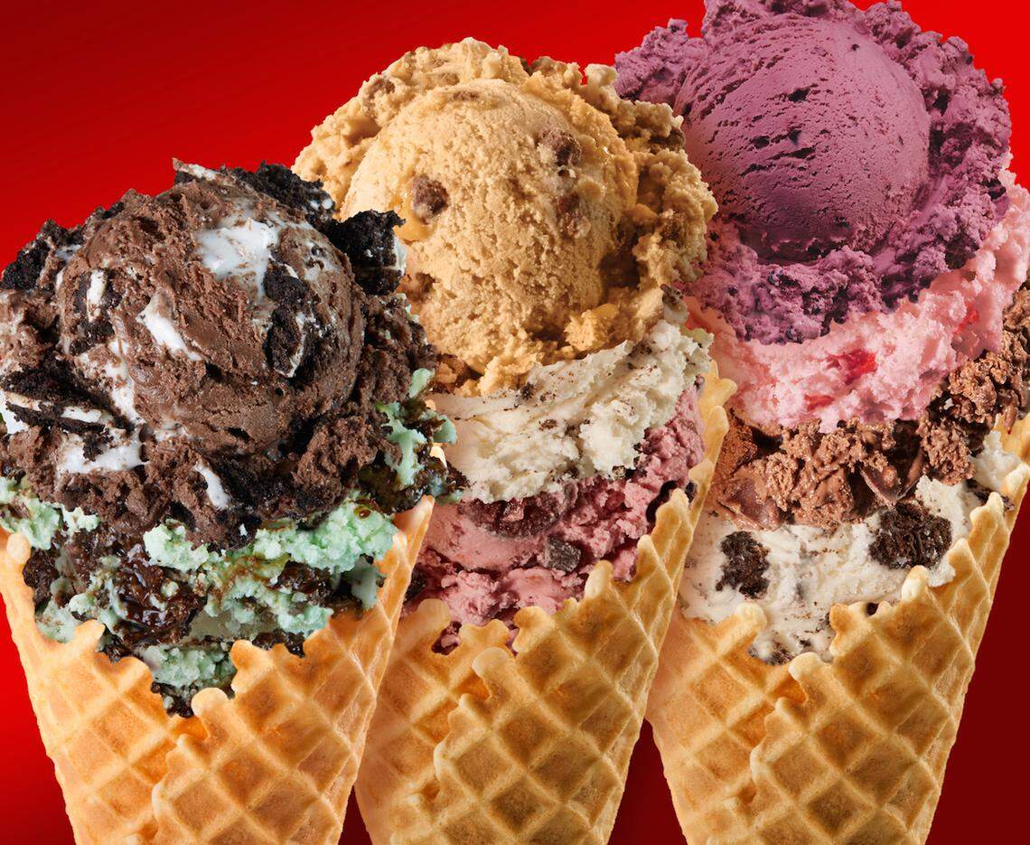 Bruster’s ice cream. Terry and Sarah Scott of Florida have purchased a Bruster’s franchise for Warner Robins and Centerville