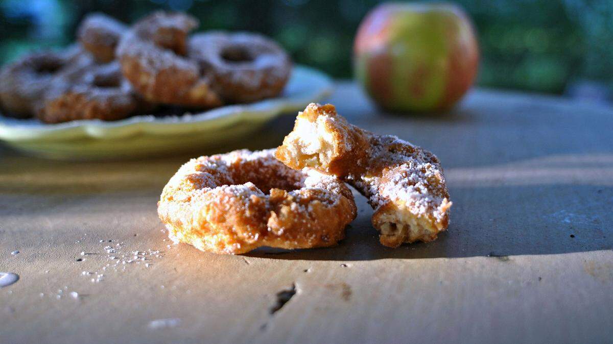 Apple Cider Donuts.
