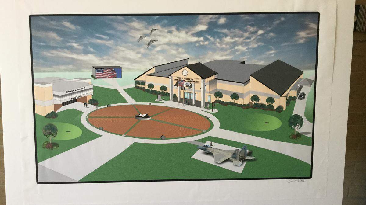 Renovations to City Hall and the creation of a veterans memorial park are projected to cost about $4.12 million.