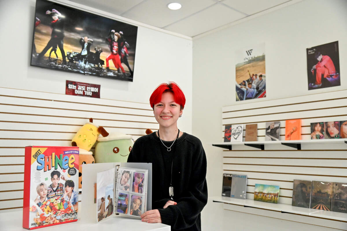 Chase Kiernan, founder and manager of Macon K-Pop at 2320 Ingleside Ave. in Macon.