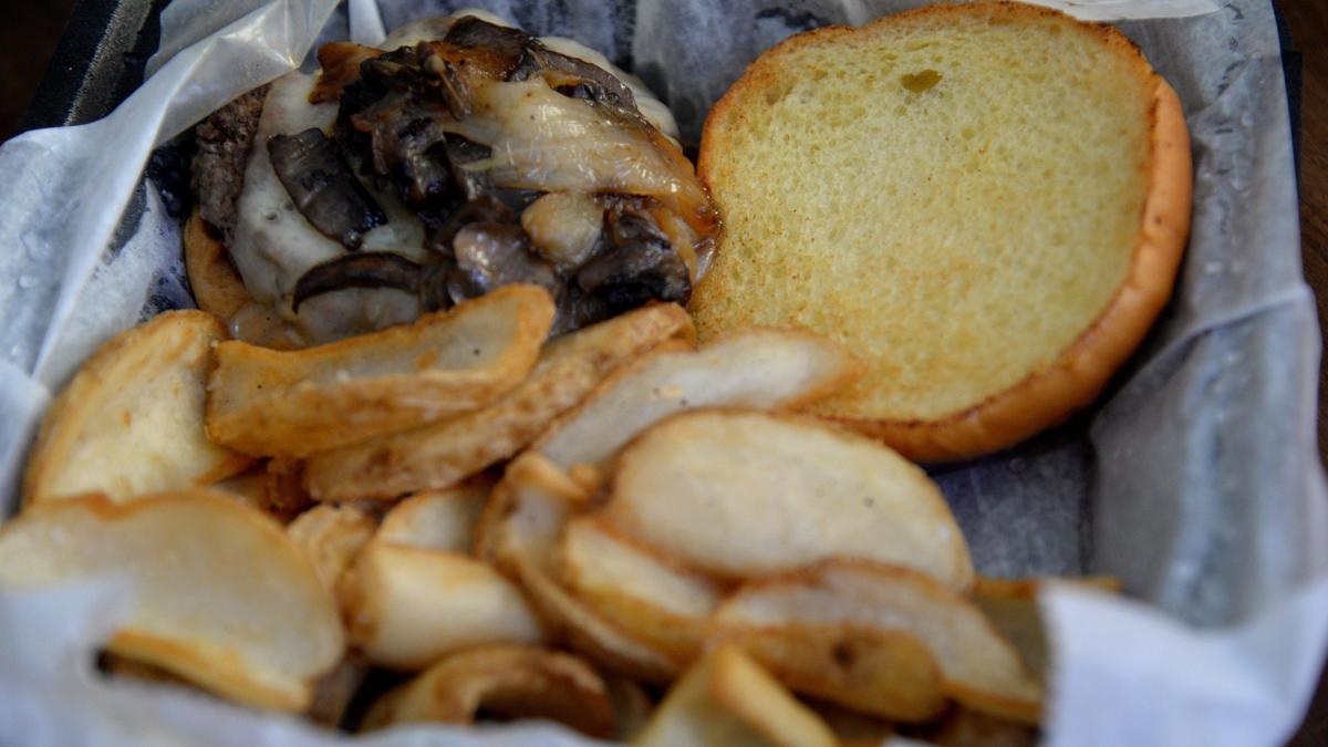 Reporter Jenna Eason ordered the Godsey burger with a side of fries from Bearfoot Tavern for this week’s social distancing version of #FoodieFriday.
