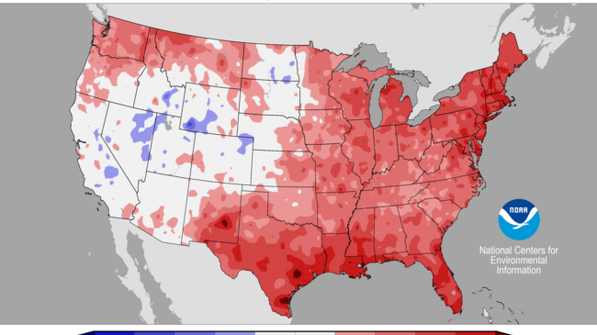 August was the seventh-warmest month on record in Georgia for a span of years from 1895-2023, according to the Office of the Georgia State Climatologist.