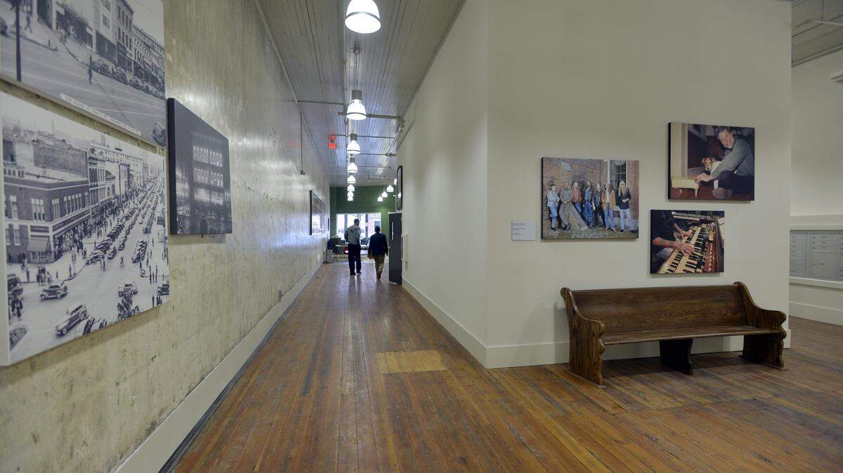 BEAU CABELL/THE TELEGRAPH 
 Macon, Ga., 0 1/2 1/2016: Lamar Lofts, 562 Cherry Street, main floor lobby.