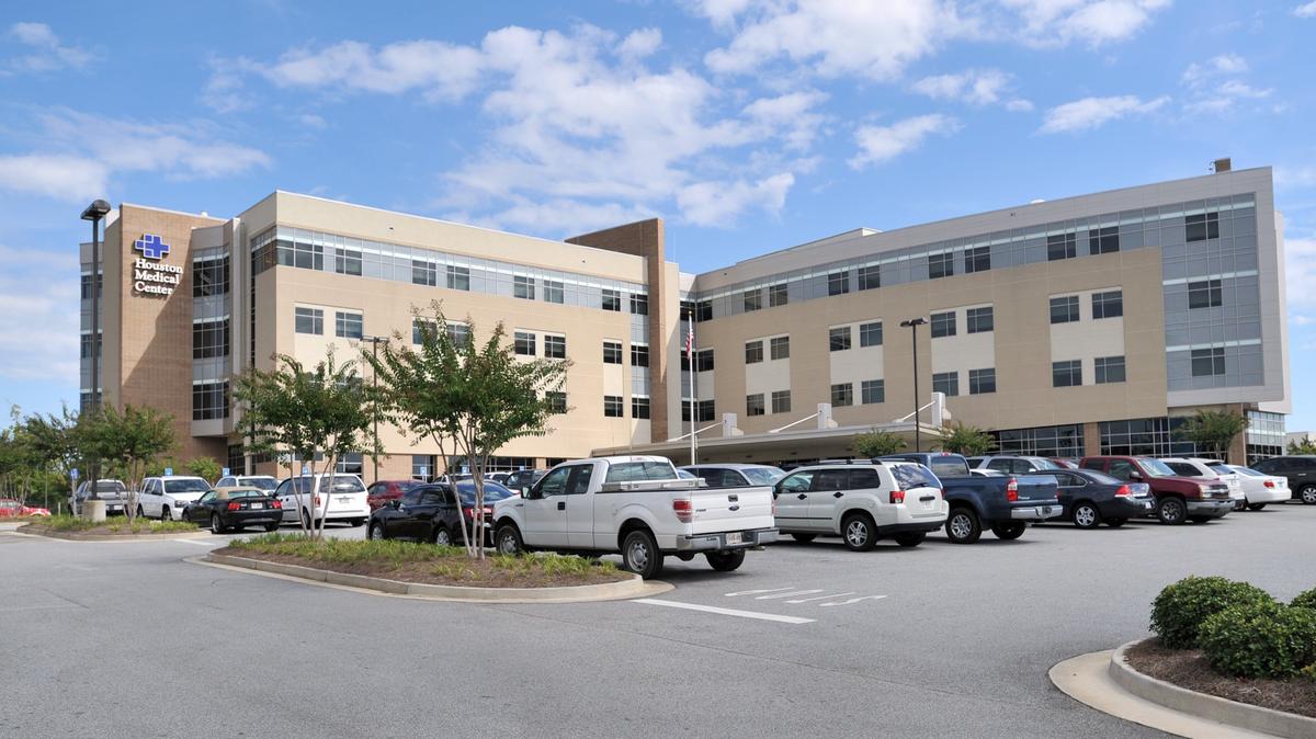 Houston Medical Center on Watson Boulevard is pictured in this 2012 file photo.