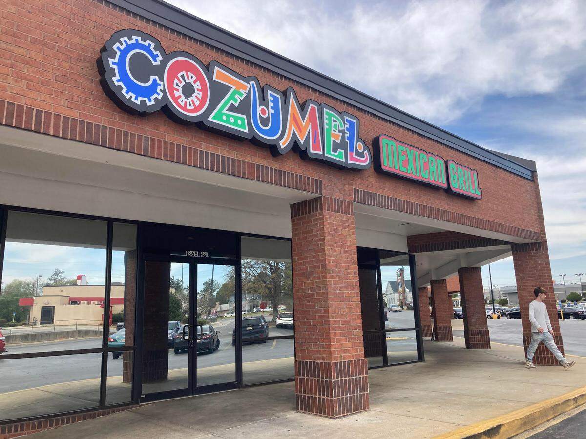 Cozumel Mexican Grill, a new locally owned and operated family restaurant, is close to opening at 1365 Sam Nunn Blvd., Units H&I , in the Perry Marketplace anchored by a Kroger in Perry.