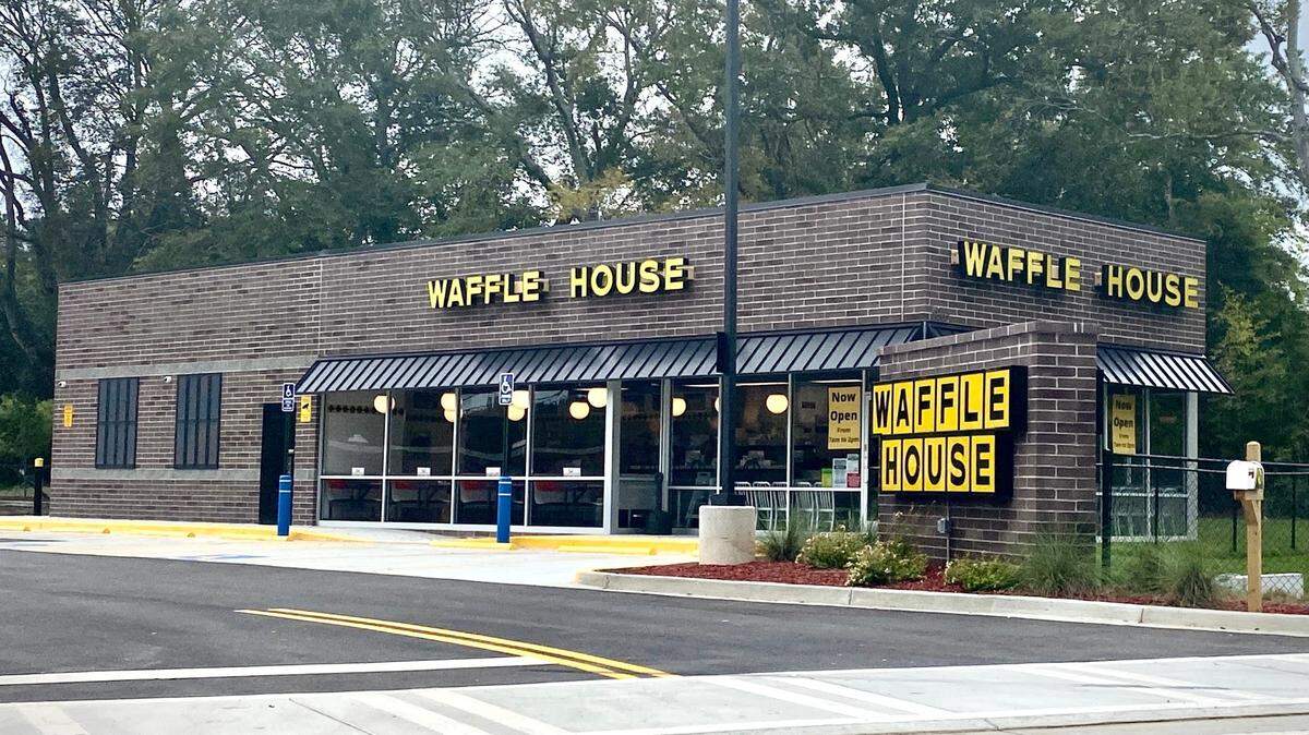 The new Waffle House is open at 4065 Forsyth Road on the site of a former Macon-Bibb fire station received a bomb threat on Monday.