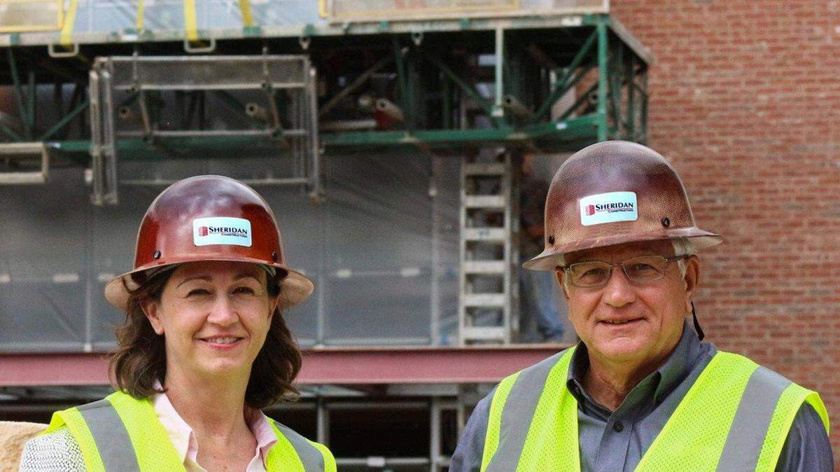 Christy Kovac and Ronny Williams have been named president and CEO, respectively, of Sheridan Construction based in Macon.