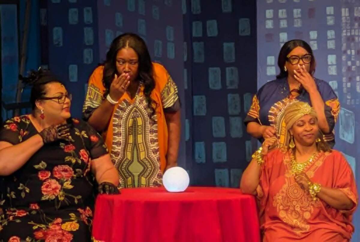 Oda Mae Brown (Tanya Arrington), Sister Louise (Candy Blackshear), Sister Clara (Keisha Mathews) and Rosa Santiago (Angela Spinner) try and reconnect with loved ones from beyond the grave.