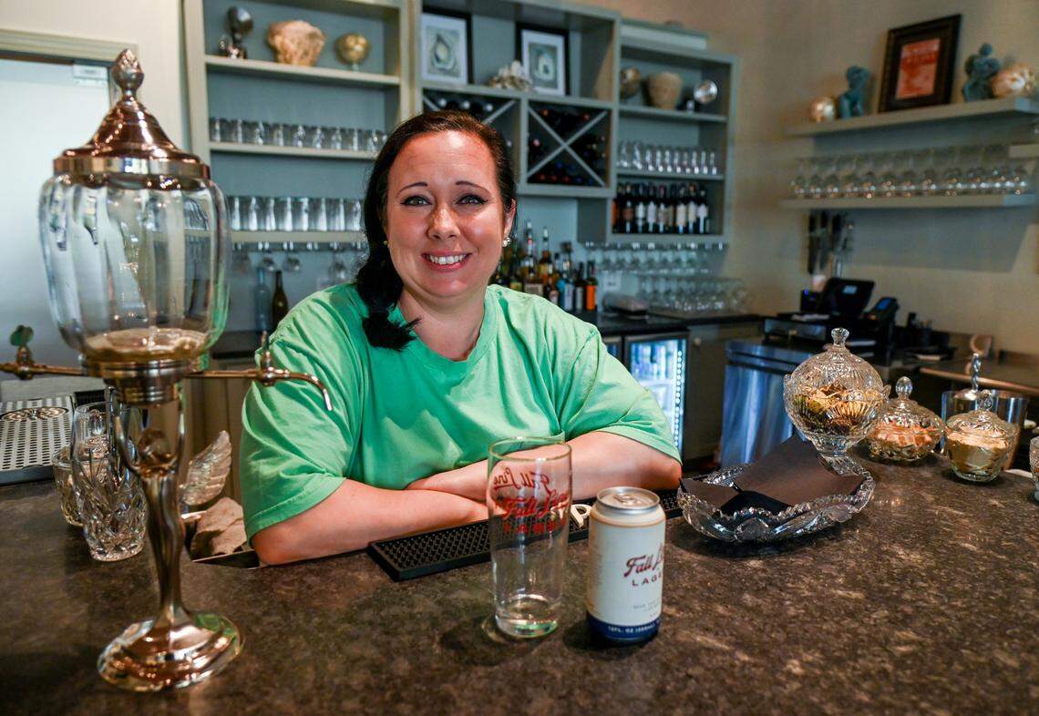 Ashley Doolin, owner and head chef of Pearl Passionate Cuisine & Cocktails located at 470 First St. in downtown Macon.