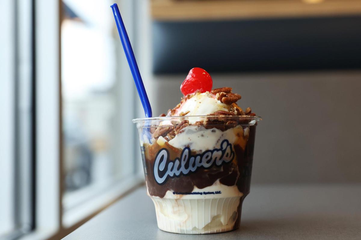 A turtle sundae at Culver’s.