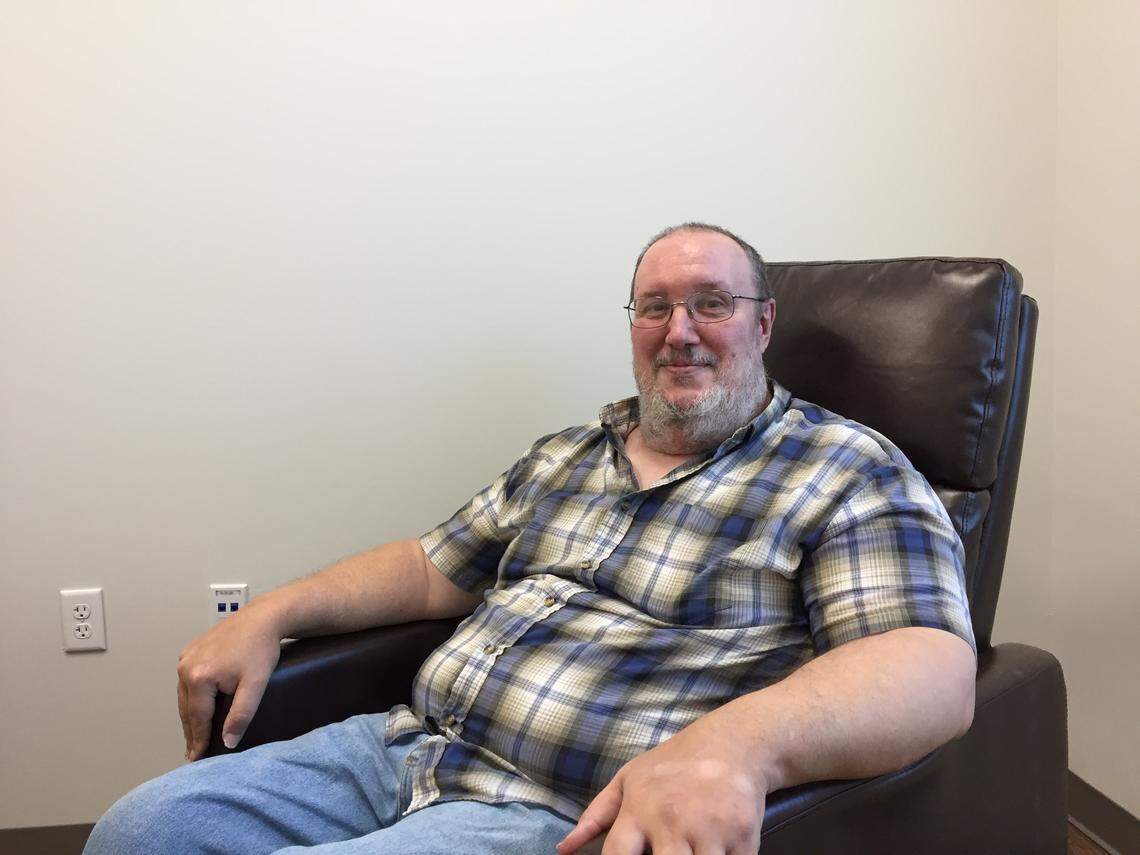 Charles Klemm was diagnosed with HIV 31 years ago. “HIV is not a death sentence,” he said at the HOPE Center in Macon on May 13, 2019.