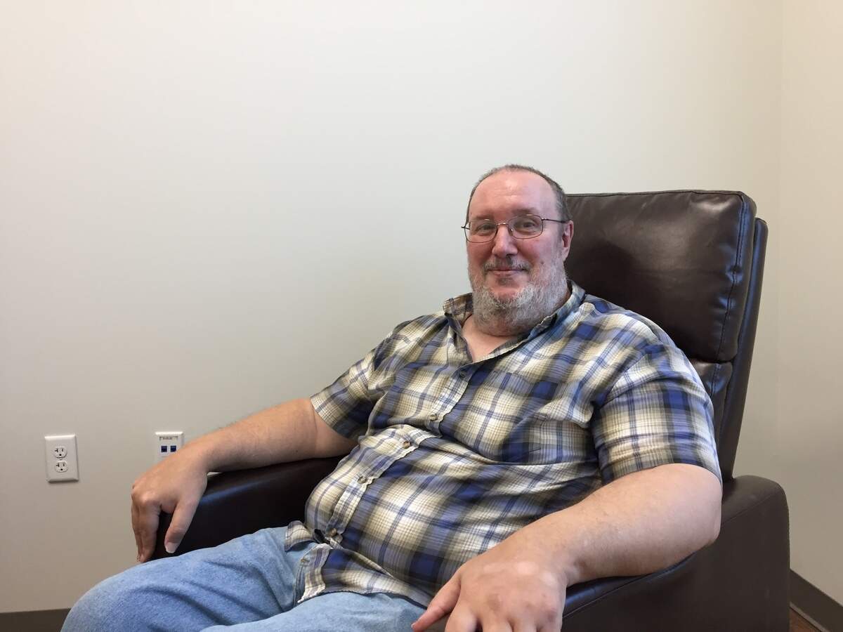 Charles Klemm was diagnosed with HIV 31 years ago. “HIV is not a death sentence,” he said at the HOPE Center in Macon on May 13, 2019.