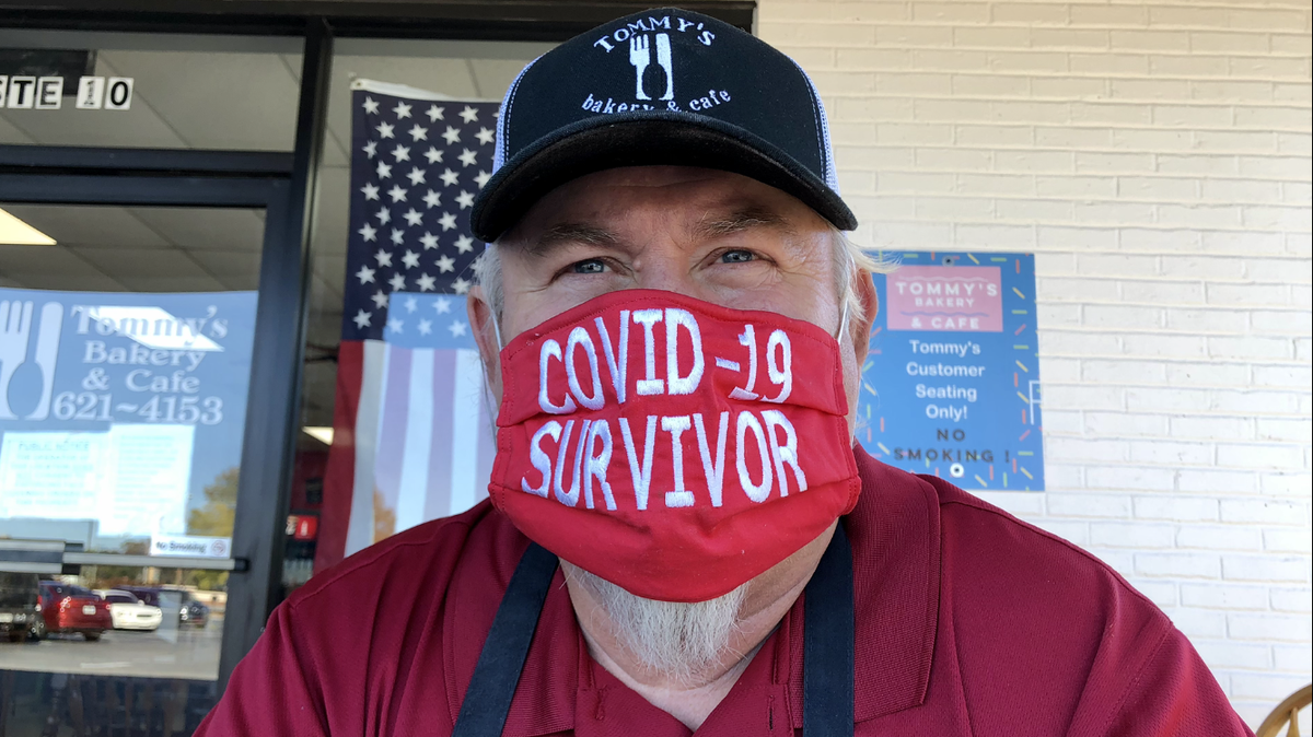 Tommy Sadler, proprietor of Tommys Bakery & Cafe in Macon, spoke recently with The Telegraph about his battle with COVID-19 and his ongoing recovery.