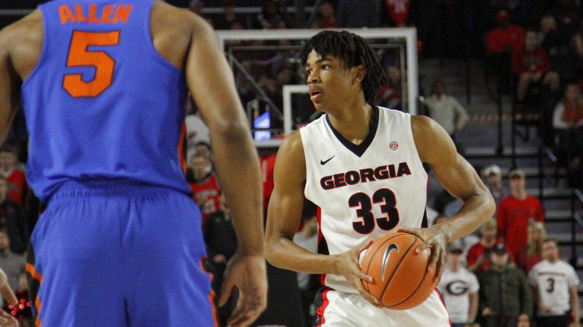 Nicolas Claxton scored five points and brought down eight rebounds in Tuesday's game against Florida.