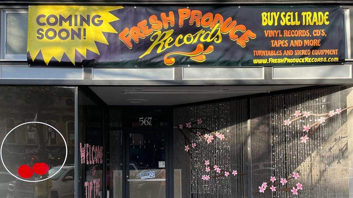 Fresh Produce Records is moving from MLK Drive to this location on Cherry Street in downtown Macon.