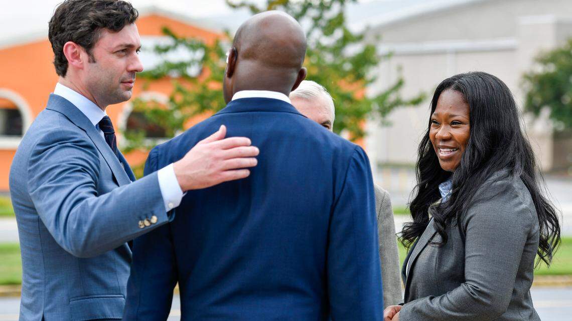 Senators Ossoff, Warnock push for new missions during visit to Robins Air Force Base