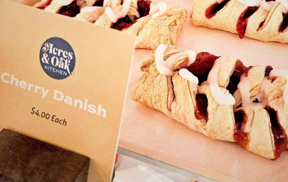 Acres & Oak Kitchen tries to reduce as much wasted product and help as many people in the process as possible by donating food rather than throwing it out.