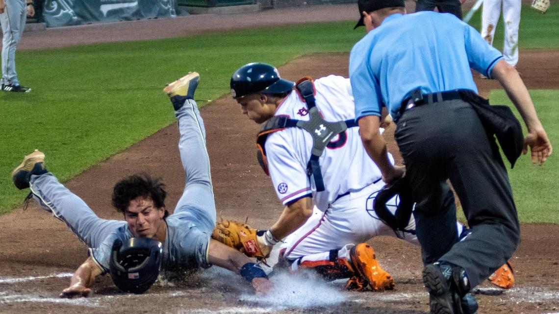 Auburn stuns Georgia Tech with late-game homer to clinch win in NCAA Atlanta Regional