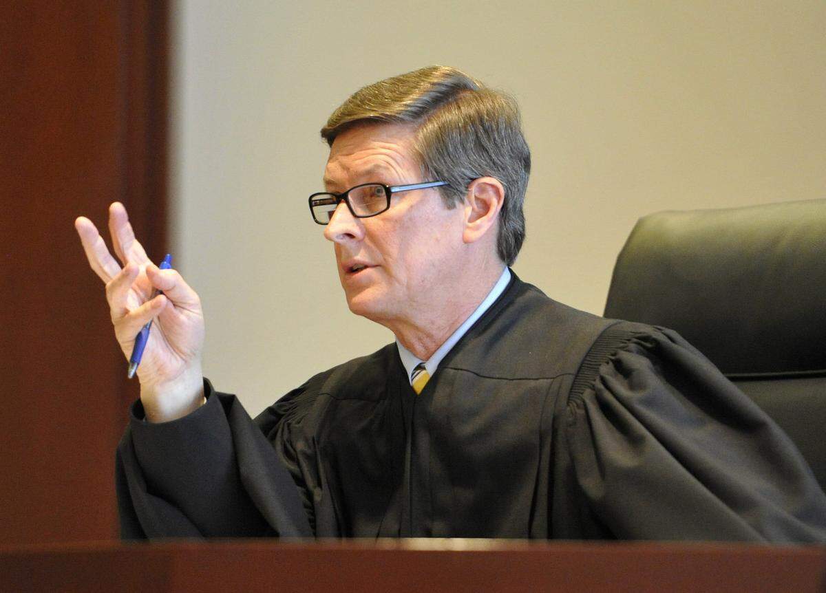 Judge Edward D. Lukemire granted a 60-day injunction Friday on pending closure of Crossroads Apartments and the eviction of its tenants on Tuesday, March 7, 2014, in Perry, Georgia. 